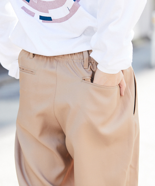 kutir(クティール)の「ワイドクロップドパンツ(その他パンツ・メンズ・ブラウン系その他/ベージュ/ブラック・LARGE/SMALL/MEDIUM)」の19枚目の写真