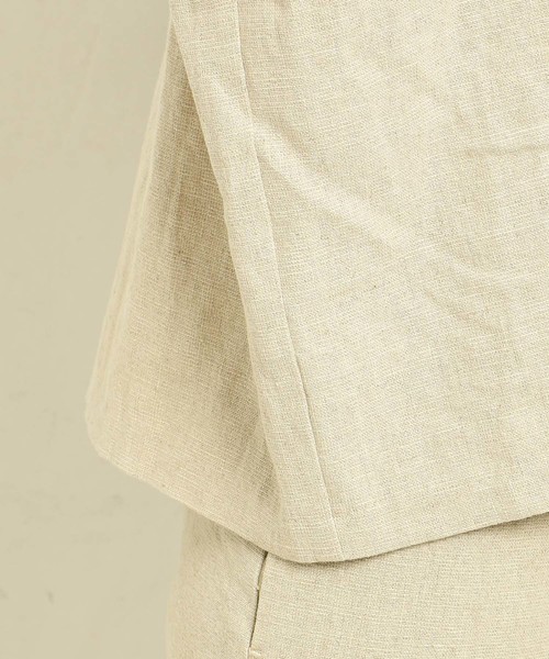 DouDou(ドゥドゥ)の「深Vブラウス(シャツ/ブラウス・レディース・ベージュ/レッド・FREE)」の15枚目の写真