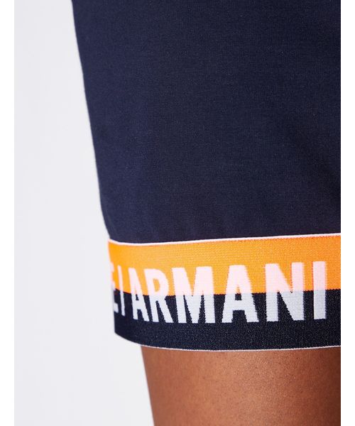 ARMANI EXCHANGE(アルマーニエクスチェンジ)の「【A|Xアルマーニ エクスチェンジ】ロゴヘム ジャージースカート(スカート・レディース・ブルー・MEDIUM/SMALL/X-SMALL)」の5枚目の写真