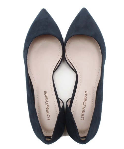 green label relaxing（グリーンレーベルリラクシング）の「[ロレンツォマリ]LORENZO MARI フラットパンプス ◆（パンプス・レディース・シルバー/ベージュ/レッド/ネイビー/ロイヤルブルー・37/36/35）」の10枚目の写真