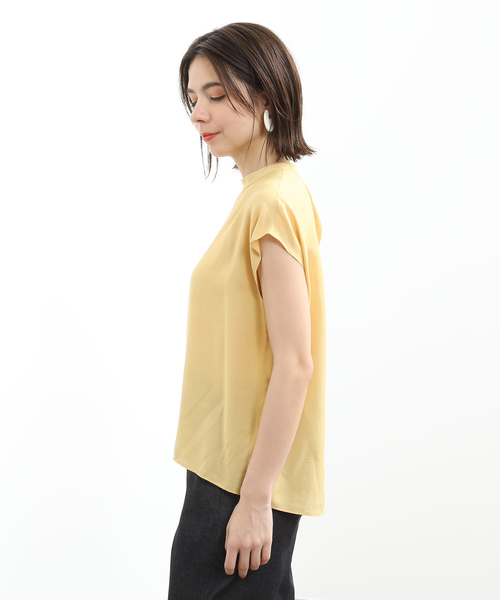 SALON adam et rope'（サロン アダム エ ロペ）の「スタンドカラードルマンブラウス（シャツ/ブラウス・レディース・ブラック/イエロー/グリーン系その他・FREE）」の12枚目の写真