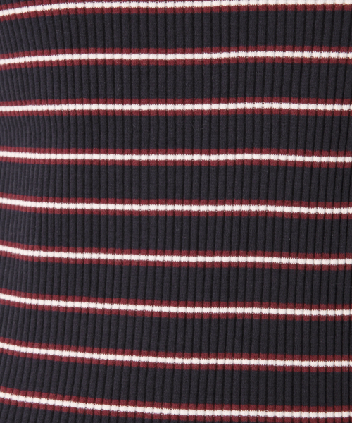 GLOBAL WORK（グローバルワーク）の「リブアシメネックプルオーバー【UVケア】/839929（Tシャツ/カットソー・レディース・ホワイト/オフホワイト/ネイビー/ブラック・MEDIUM/LARGE）」の21枚目の写真