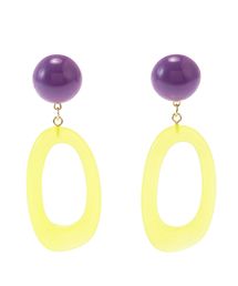 jouetie | アクリルバイカラーピアス(ピアス(両耳用))