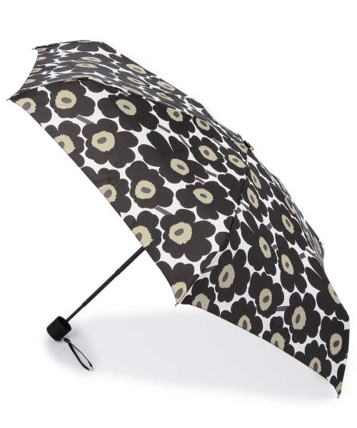 marimekko（マリメッコ）の「BYBC marimekko UNIMINI 折り畳み傘 ◆（折りたたみ傘・レディース・ブラック/レッド・フリー）」の2枚目の写真
