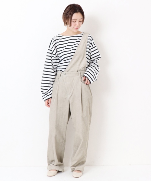 セール】《WEB限定》JS+eコールワンショルダーサロペットパンツ