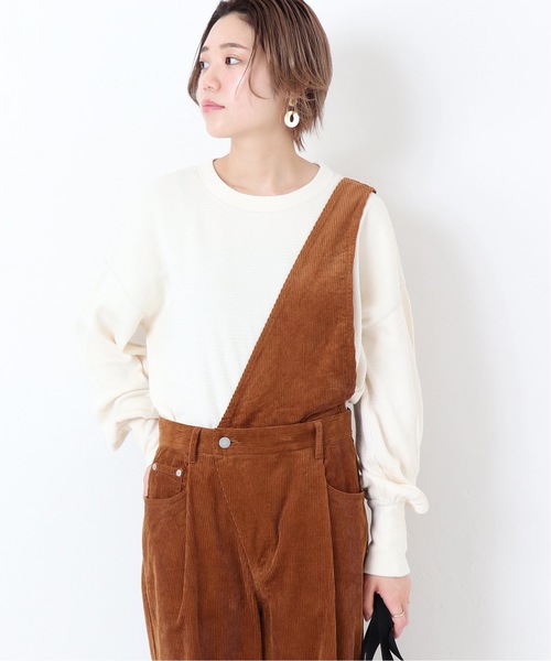 セール】《WEB限定》JS+eコールワンショルダーサロペットパンツ