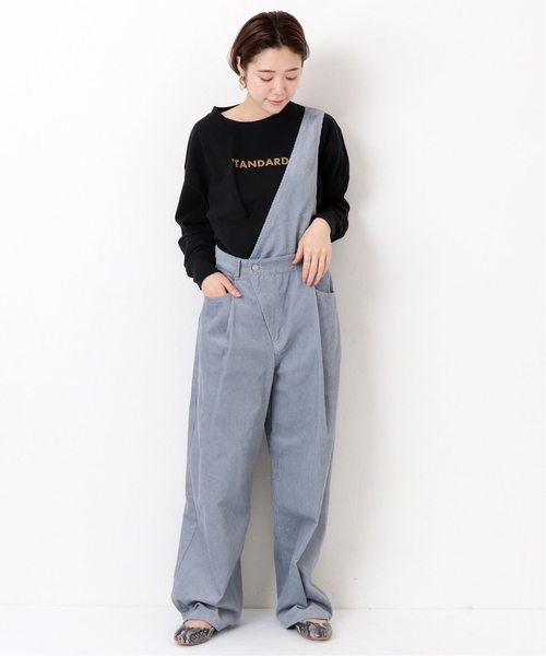 セール】《WEB限定》JS+eコールワンショルダーサロペットパンツ