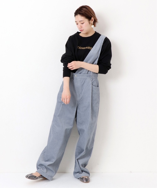 JOURNAL STANDARD／クリアツイルハイウエストサロペットパンツ クリアツイルハイウエストサロペットパンツ | ジャーナル