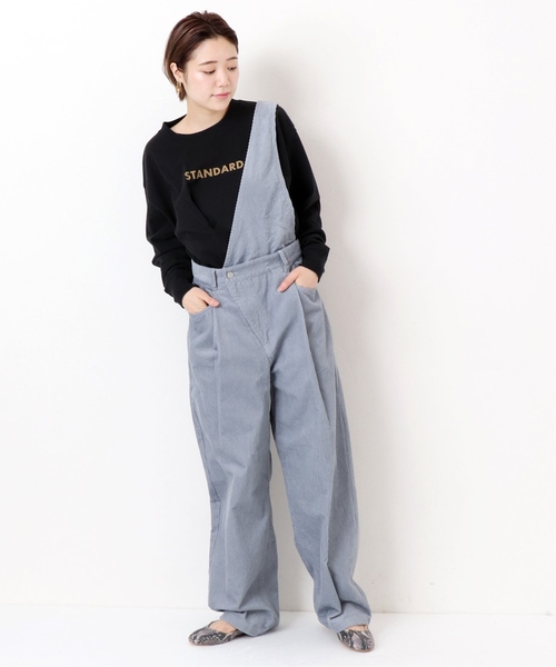 セール】《WEB限定》JS+eコールワンショルダーサロペットパンツ