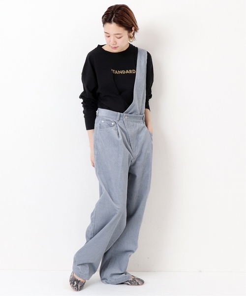 週末限定値下げ 日本製*Hand of creation サロペットパンツ* お取り寄せ商品 サロペット つなぎ サスペンダーズボン ロング