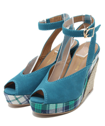 Supreme.La.La. | チェックソールウェッジサンダル(サンダル)