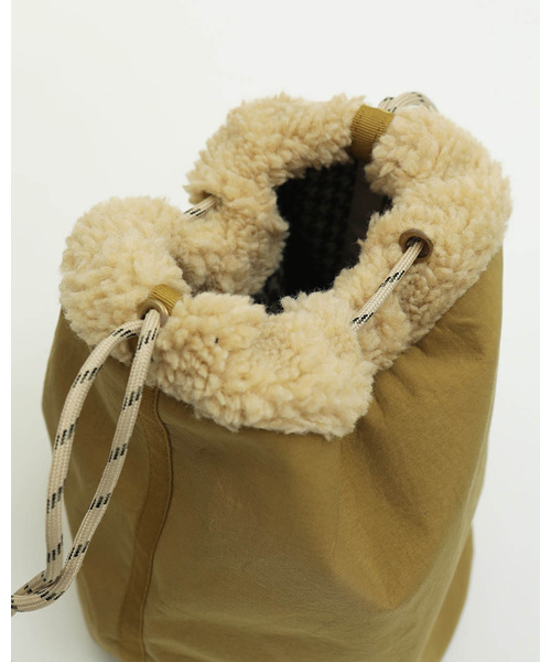 TODAYFUL（トゥデイフル）の「リバーシブルボアパース（ハンドバッグ・レディース・キャメル・FREE）」の8枚目の写真