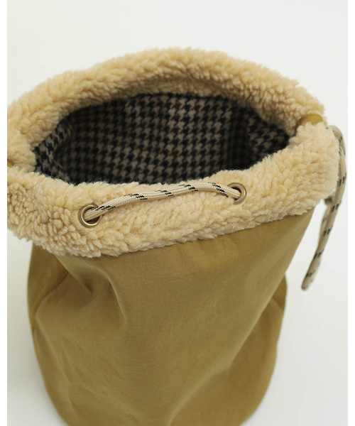 TODAYFUL（トゥデイフル）の「リバーシブルボアパース（ハンドバッグ・レディース・キャメル・FREE）」の9枚目の写真