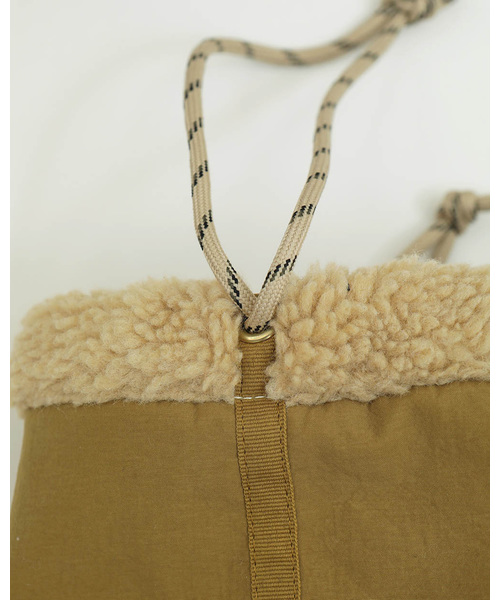 TODAYFUL（トゥデイフル）の「リバーシブルボアパース（ハンドバッグ・レディース・キャメル・FREE）」の10枚目の写真