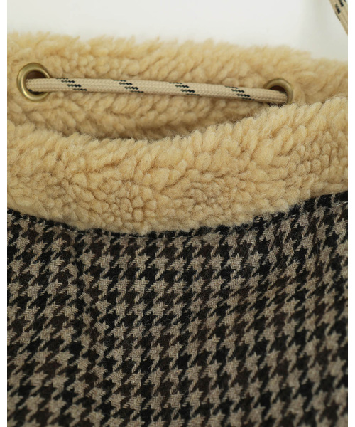 TODAYFUL（トゥデイフル）の「リバーシブルボアパース（ハンドバッグ・レディース・キャメル・FREE）」の3枚目の写真