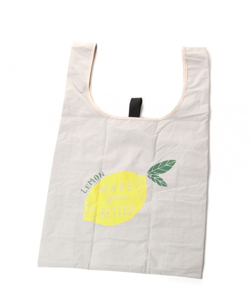 studio CLIP(スタディオクリップ)の「撥水エコバック(エコバッグ/サブバッグ・レディース・ベージュ/ピンク/グレー/ライトグリーン/イエロー・FREE)」の16枚目の写真