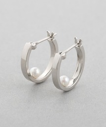 jouete シルバーピアス　フープピアス　両耳用 Jouete｜ジュエッテのピアス（両耳用）（シルバー/銀色系）通販