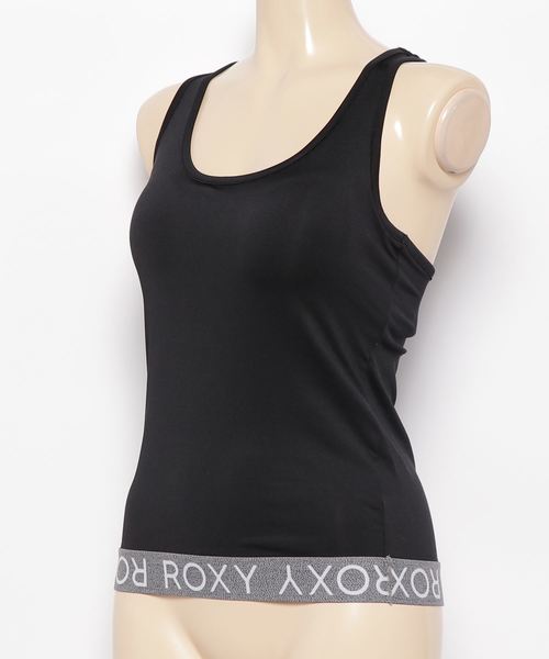 ROXY（ロキシー）の「COZY BRA TANK/ロキシー タンクトップ ロゴテープ フィットネス ヨガ ジム ランニング ルームウェアにも