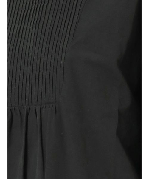 Ungrid（アングリッド）の「ハイネックバックオープンドレスシャツ（シャツ/ブラウス・レディース・ブラック/オフホワイト・FREE）」の18枚目の写真