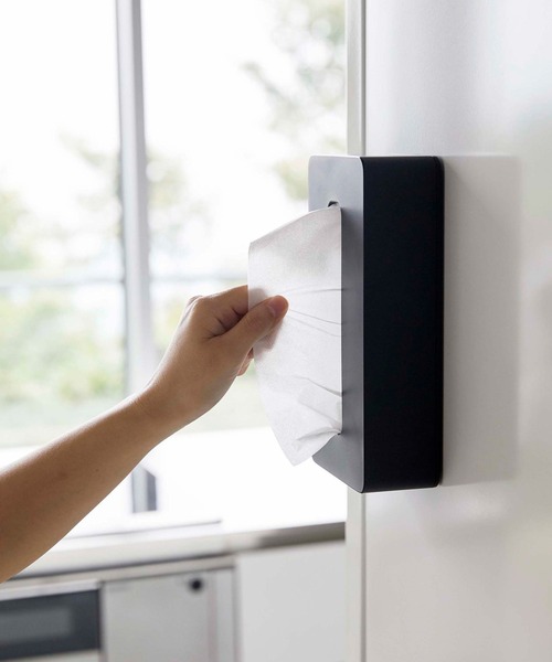 tower（タワー）の「tower（タワー)マグネットコンパクトティッシュケース（収納グッズ・レディース・ブラック/ホワイト・ONE SIZE）」の10枚目の写真