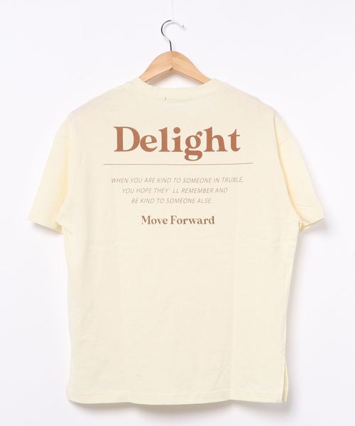 one way（ワンウェイ）の「テキストロゴT（Tシャツ/カットソー・レディース・ライトピンク/オレンジ/ライトグリーン/ライトブラウン・FREE）」の13枚目の写真