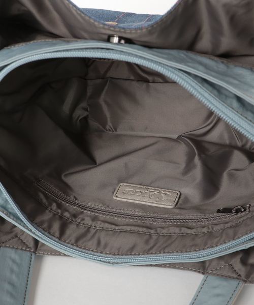 【 INGRESSO / イングレッソ 】 水玉 デニム 2way ハンド バッグ /（ハンドバッグ）｜INGRESSO（イングレッソ）