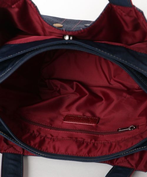 【 INGRESSO / イングレッソ 】 水玉 デニム 2way ハンド バッグ /（ハンドバッグ）｜INGRESSO（イングレッソ）