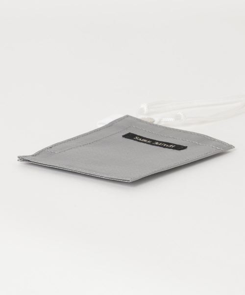 SABLE CLUTCH（セーブルクラッチ）の「EASY HOOK WALLET - NECK CORD wWHITE（財布・レディース・シルバー/ホワイト・ONE SIZE）」の4枚目の写真
