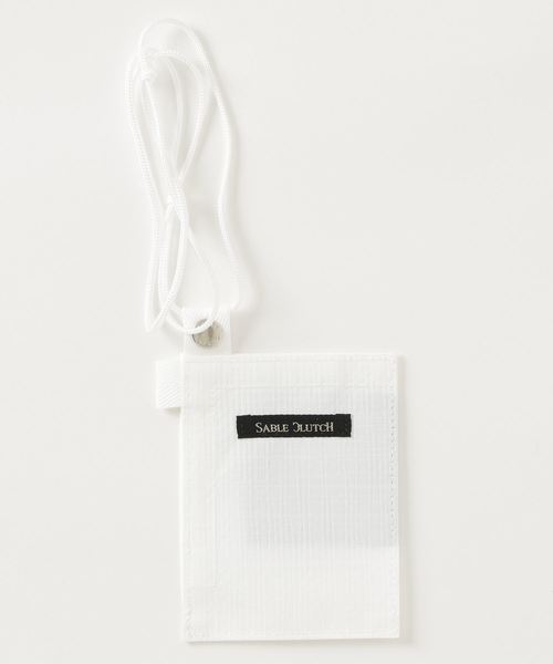 SABLE CLUTCH（セーブルクラッチ）の「EASY HOOK WALLET - NECK CORD wWHITE（財布・レディース・シルバー/ホワイト・ONE SIZE）」の7枚目の写真