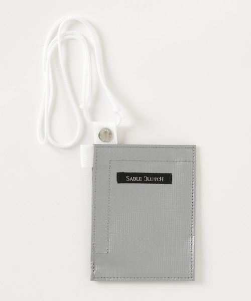 SABLE CLUTCH（セーブルクラッチ）の「EASY HOOK WALLET - NECK CORD wWHITE（財布・レディース・シルバー/ホワイト・ONE SIZE）」の6枚目の写真