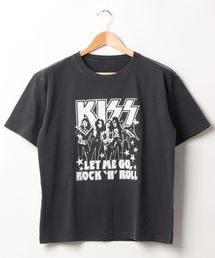 coca（coca） | ・KISSモノクロ ロックTシャツ(Tシャツ/カットソー)