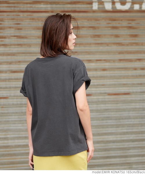 coca(coca)(コカ)の「KISSモノクロ ロックTシャツ(Tシャツ/カットソー・レディース・ブラック・ONE SIZE)」の5枚目の写真