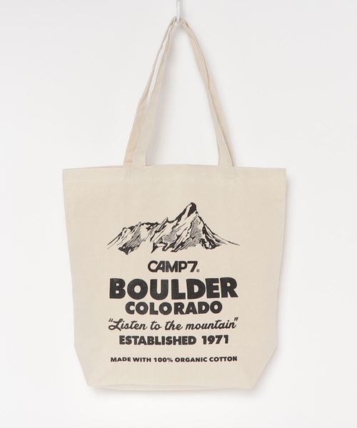CAMP7（キャンプセブン）の「《CAMP7》mountain TOTE BAG（トートバッグ・レディース・ホワイト/ブラック/レッド/パープル・FREE）」の10枚目の写真