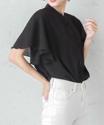 SUGAR BISKET | ラッフルスリーブシフォンブラウス(シャツ/ブラウス)