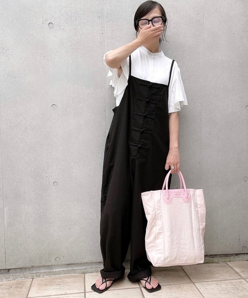 SUGAR BISKET（シュガービスケット）の「ラッフルスリーブシフォンブラウス（シャツ/ブラウス・レディース・ブラック/ブラウン/ミント/ピンク/ホワイト/ブルー/パープル系その他/ブラック系その他/グリーン系その他・M/L）」の13枚目の写真