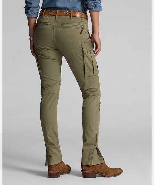 【新品未着用】RRL ストレッチ スキニー カーゴ パンツ　美品‼️ 新品未着用】RRL ストレッチ スキニー カーゴ パンツ 美品