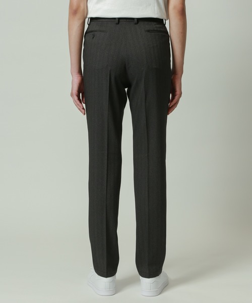 KASHIYAMA（カシヤマ）の「＜WASHABLE＞ウールライクヘリンボーンストレッチ テーパードパンツ（その他パンツ・メンズ・ダークネイビー/チャコールグレー・マルチサイズ）」の14枚目の写真