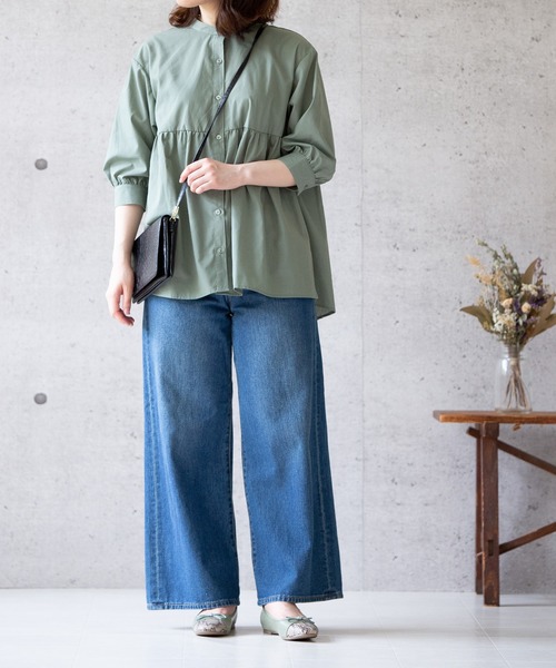 menue(メヌエ)の「バイカラー バレエシューズ(バレエシューズ・レディース・ホワイト系その他/ブラック系その他/グリーン系その他・22cm/22.5cm/23cm/23.5cm/24cm/24.5cm/25cm/25.5cm/26cm/21.5cm)」の8枚目の写真