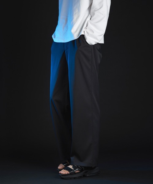 styling/エラスティックストレートパンツブラック WEB限定【EDWIN LADIES】 ハタラクロ COOL 涼しいストレート