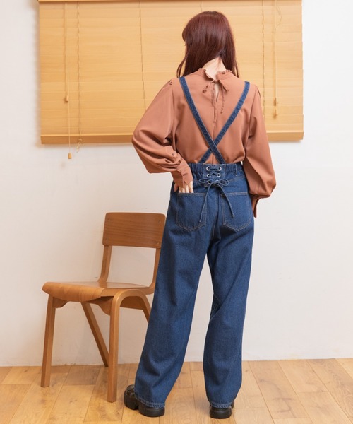 Mysa&Liina（ミーサリーナ）の「スタンドカラーブラウス（シャツ/ブラウス・レディース・ベージュ/ブラウン/オフホワイト・M）」の20枚目の写真