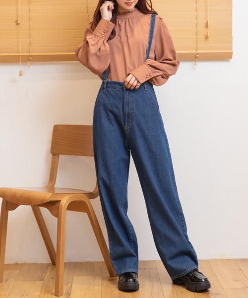 Mysa&Liina（ミーサリーナ）の「スタンドカラーブラウス（シャツ/ブラウス・レディース・ベージュ/ブラウン/オフホワイト・M）」の19枚目の写真