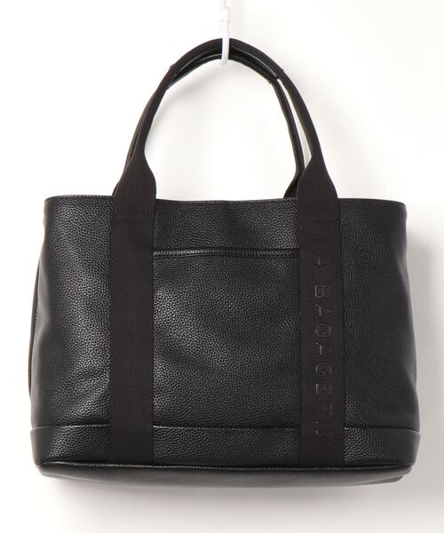 LA BAGAGERIE(ラバガジェリー)の「エンボスロゴテープTOTE(トートバッグ・レディース・ブラック/グレー/ライトブラウン・FREE)」の6枚目の写真