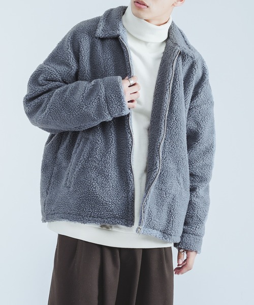 epnok（エプノック）の「ボアショートブルゾン（ブルゾン）」 - WEAR