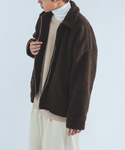 epnok（エプノック）の「ボアショートブルゾン（ブルゾン）」 - WEAR