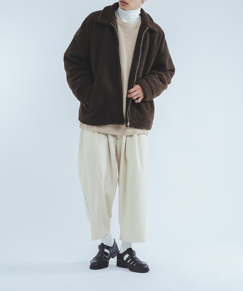 epnok（エプノック）の「ボアショートブルゾン（ブルゾン）」 - WEAR