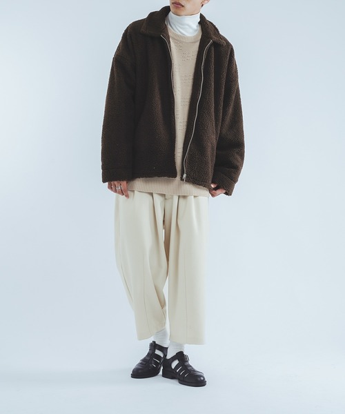 epnok（エプノック）の「ボアショートブルゾン（ブルゾン）」 - WEAR