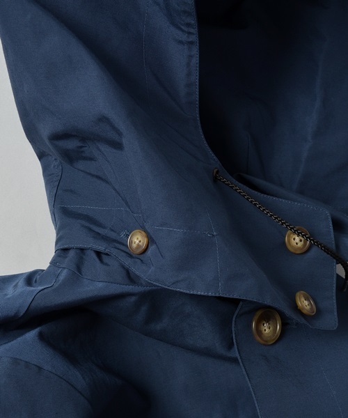 SHIPS GENERAL SUPPLY(シップスジェネラルサプライ)の「SIERRA DESIGNS×SHIPS GENERAL SUPPLY: 60/40 アーバンコート■(ステンカラーコート・メンズ・カーキ/ネイビー/ブラック・SMALL/MEDIUM/X-SMALL)」の6枚目の写真