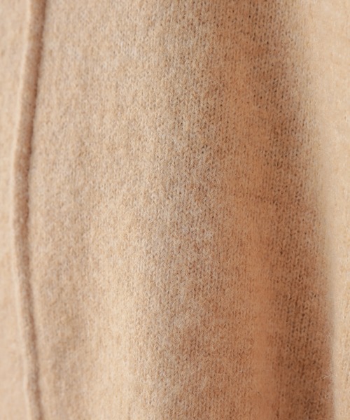 natural couture(ナチュラルクチュール)の「アウトシームラウンドヘムプルオーバー(ニット/セーター・レディース・ベージュ/グリーン/ブルー系その他/ライトベージュ・FREE)」の12枚目の写真