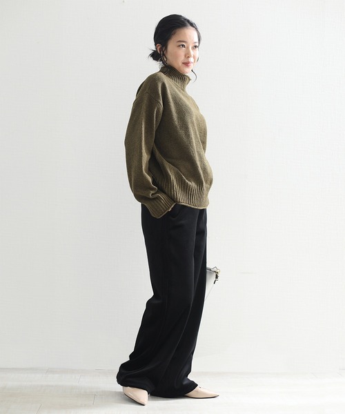 aimoha（アイモハ）の「毛布のような肌ざわり裏起毛 暖かリラックスパンツ (AW)（その他パンツ・レディース・ベージュ/グレー/ブラウン/ブラック・MEDIUM/LARGE/X-LARGE/XXXX-LARGE/XX-LARGE/SMALL/XXX-LARGE）」の6枚目の写真