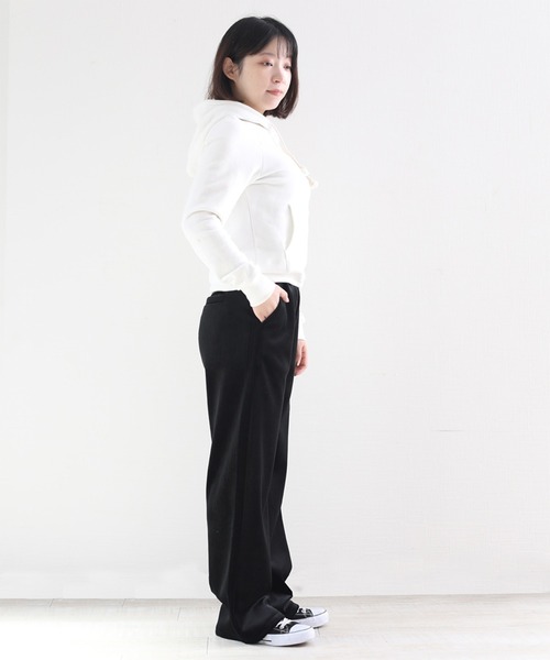 aimoha（アイモハ）の「毛布のような肌ざわり裏起毛 暖かリラックスパンツ (AW)（その他パンツ・レディース・ベージュ/グレー/ブラウン/ブラック・MEDIUM/LARGE/X-LARGE/XXXX-LARGE/XX-LARGE/SMALL/XXX-LARGE）」の11枚目の写真